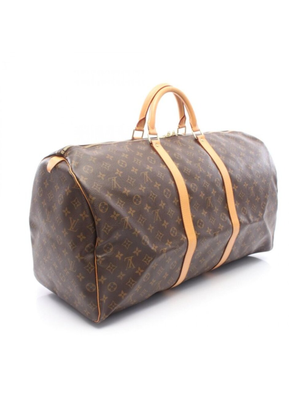 Louis Vuitton Boston Bag Keepall 60 Canvas Leather - Picture 2 of 12